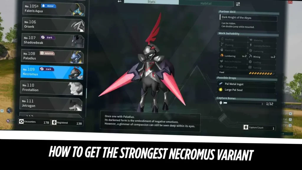 How to Get the Strongest Necromus Variant