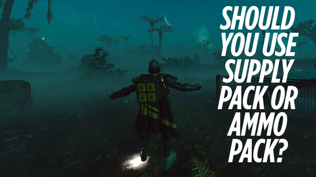 Should You Use Supply Pack or Ammo Pack?