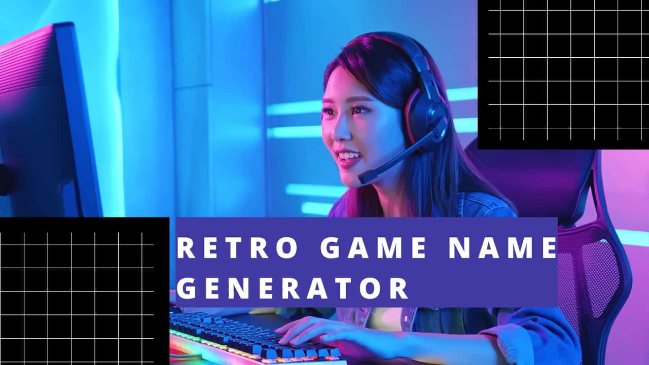 Retro Game Name Generator